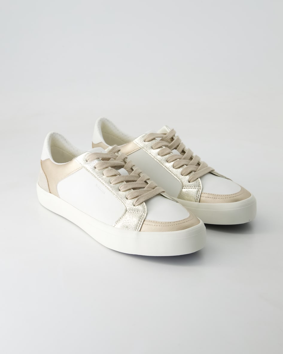 Bild von Geox Schuhe - Emmeleny Leder und Synthetik (Weiß, Gr. 40)