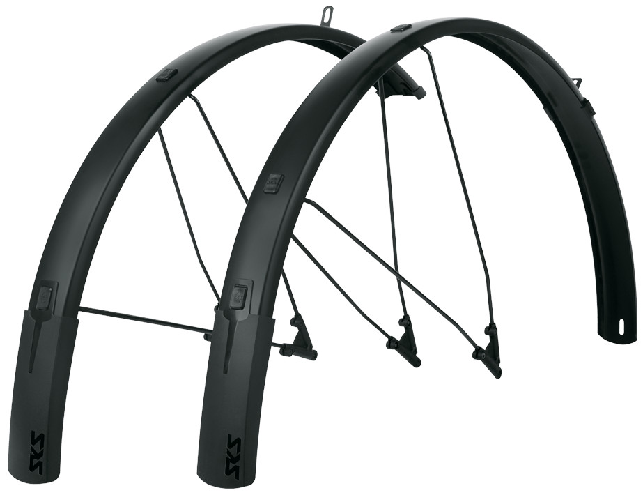 Bild von SKS GERMANY SKS Metaplast SKS Metaplast Bluemels Schutzblechset, Schwarz, 56MM SKS Metaplast SKS Metaplast Bluemels Schutzblechset, Schwarz, 56MM