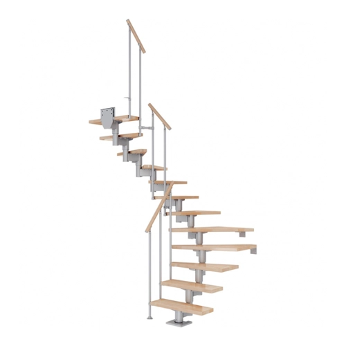 Bild von DOLLE Mittelholmtreppe Cork - Eleganz trifft Funktionalität