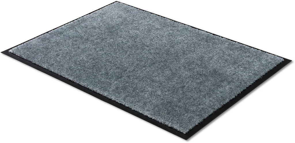 Bild von Schöner Wohnen Kollektion strapazierfähige Schmutzfangmatte Miami – getuftete Fußmatte 50x70 cm in Polartürkis– waschbarer Sauberlauf