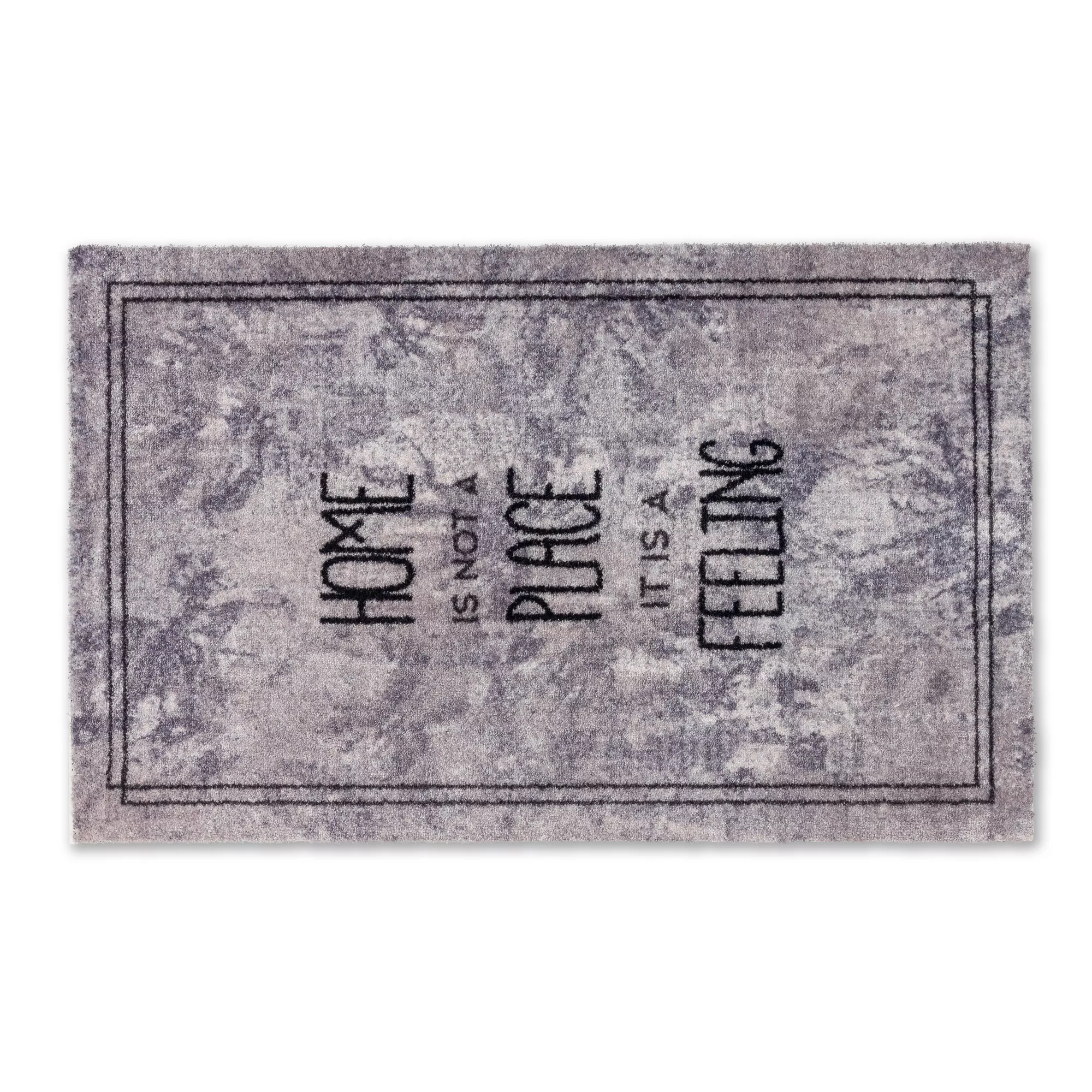 Bild von Astra Sauberlaufmatte 'Felicido Home is…' grau 67 x 110cm