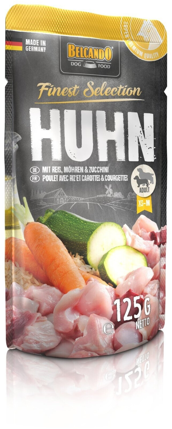 Bild von Belcando Huhn & Reis mit Zucchini, Möhren Hund Adult Nassfutter 125g