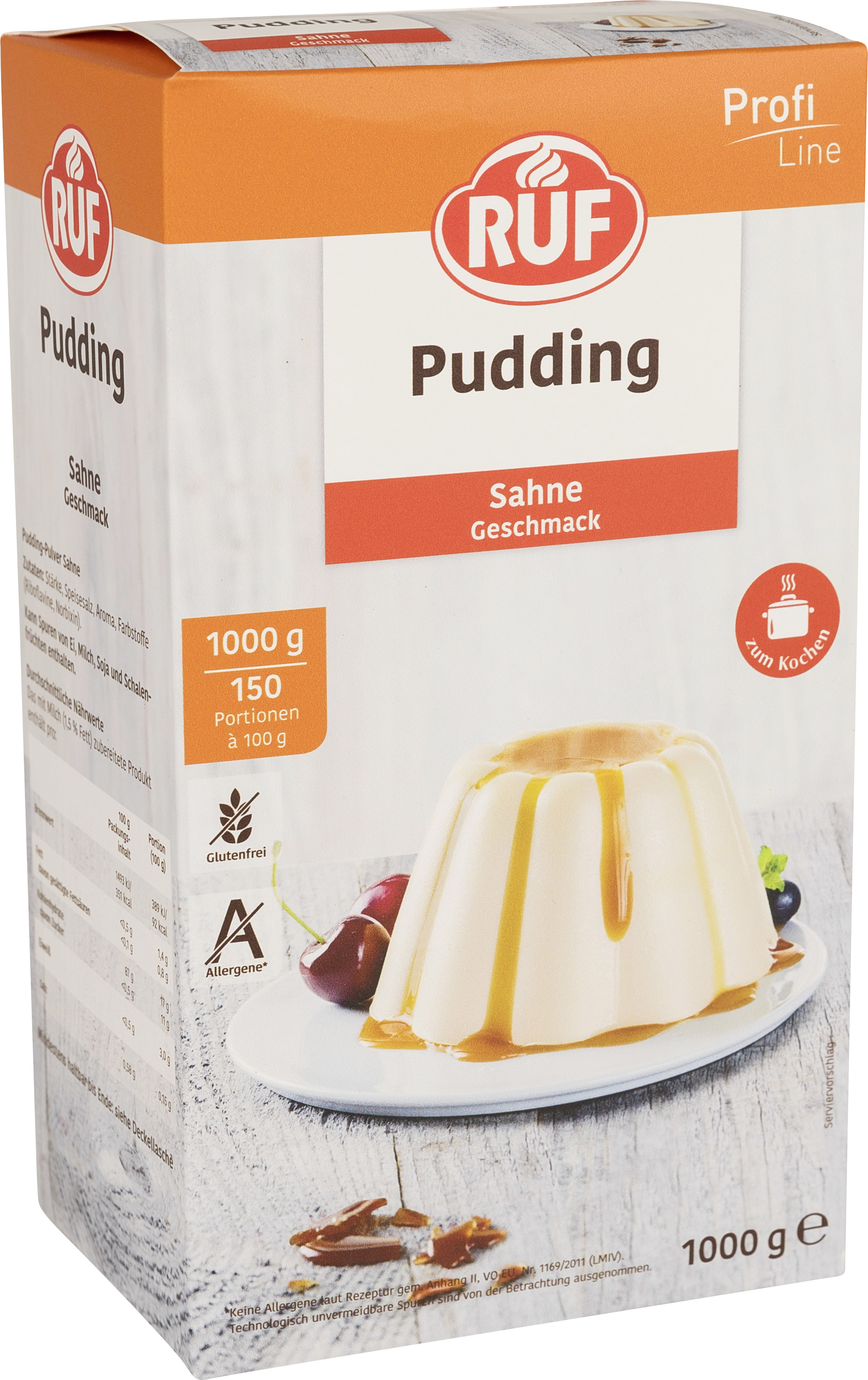 Bild von Ruf Puddingpulver Sahne 1kg