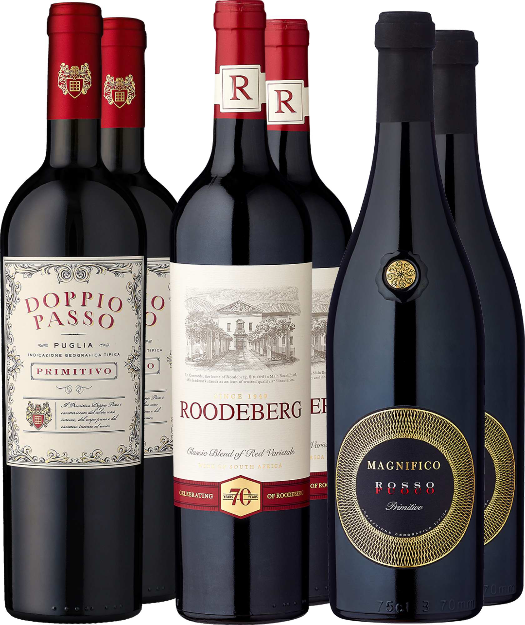 Bild von 6er-Probierpaket »Welcome Club of Wine Red«