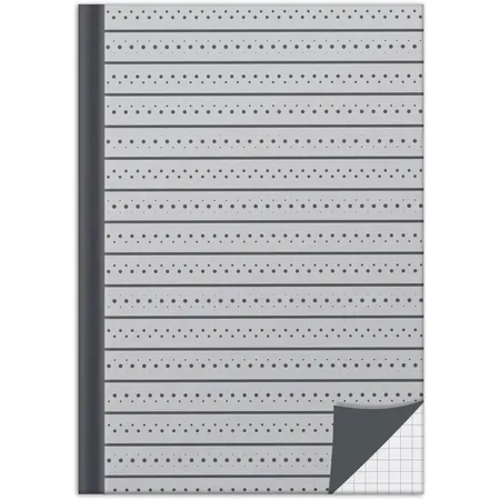 Bild von Rnk, Heft + Block, Verlag Notizbuch "Pastell", DIN A5, kariert, grau (A5, Kariert, Harter Einband)