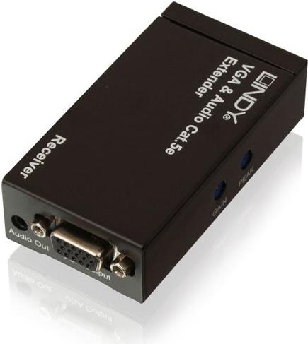 Bild von LINDY VGA & Audio Cat.5/6 Extender - Erweiterung für Video/Audio - bis zu 300 m (32540)