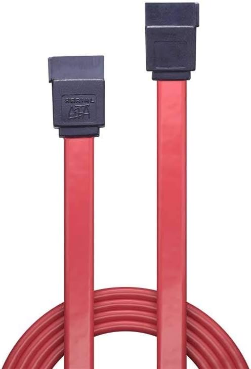 Bild von LINDY 33323 Internes SATA III Kabel, 0,2m & AKYGA AK-CA-31 SATA Stecker auf 2X SATA Buchse Adapter Kabel 2X 15cm