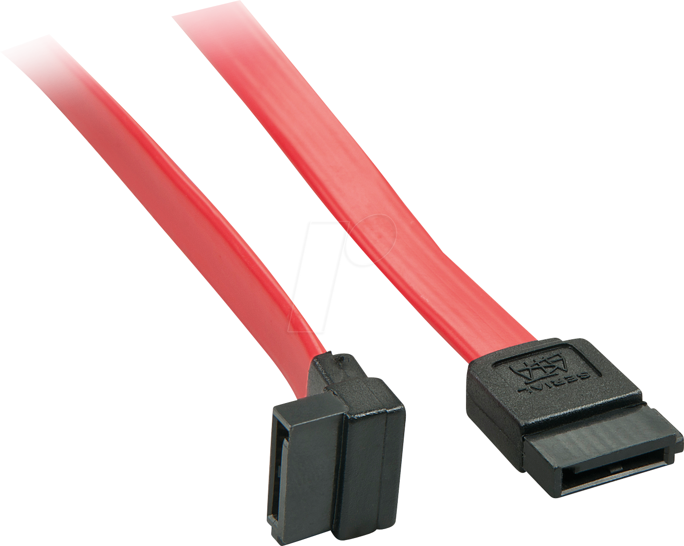 Bild von LINDY Festplatten Anschlusskabel [1x SATA-Stecker 7pol. - 1x SATA-Stecker 7pol.] 0.20m Rot