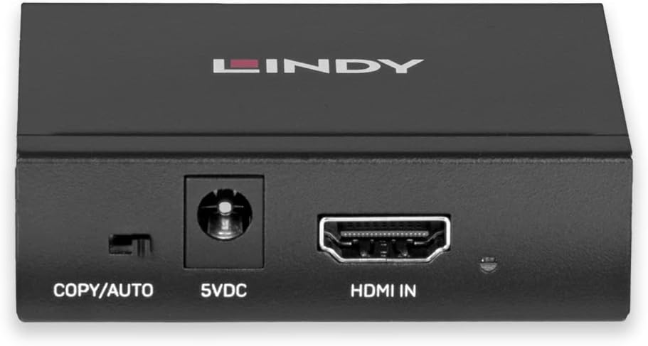 Bild von LINDY HDMI 4K Splitter 2 Port 3D, 2160p30 Kompakter Splitter, verteilt ein HDMI-Signal auf zwei Ausgänge, für Full HD bis 1080p und auch UHD bis 4Kx2K (38158)