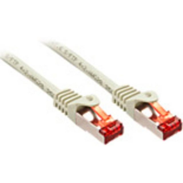 Bild von 5.00m Lindy Cat. 6 Patchkabel S/FTP RJ45 Stecker auf RJ45 Stecker Hellgrau