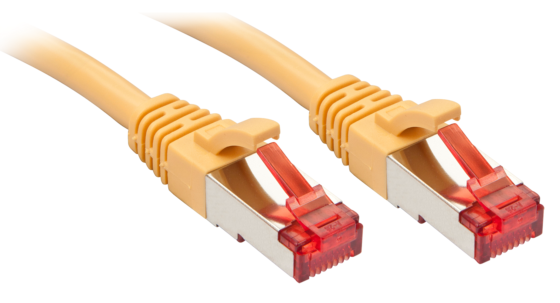 Bild von Lindy - Patch-Kabel - RJ-45 (M) - RJ-45 (M) - 30,0m - SFTP, PiMF - CAT 6 - gepresst, glatt - Gelb (47771)