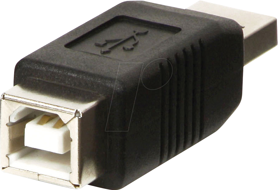 Bild von Lindy LINDY USB 2.0 Adapter [1x USB 2.0 Stecker A - 1x USB 2.0 Buchse B] USB-Adapter