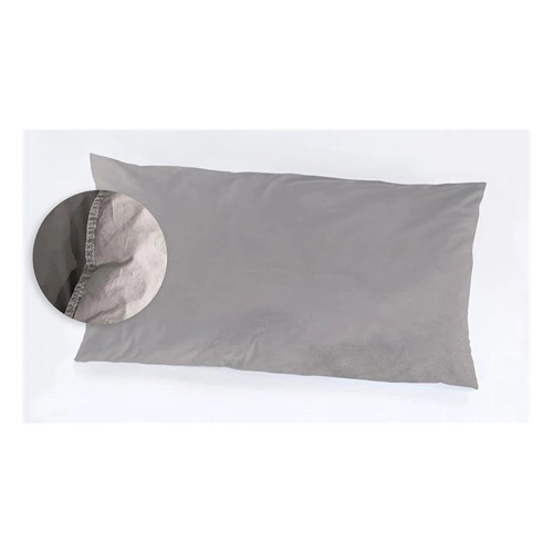 Bild von Kissenhülle 'Stone-Washed' kitt 40x80