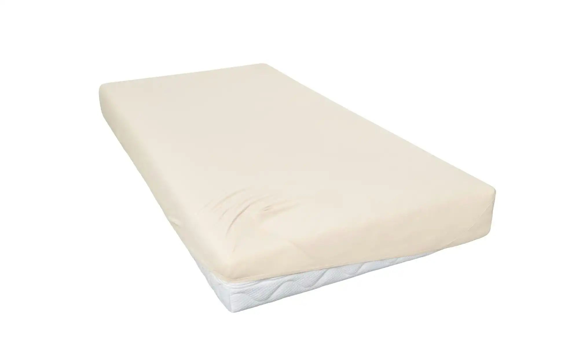 Bild von como Jersey-Spannbetttuch ¦ beige ¦ Maße (cm): B: 150 H: 20 Bettwaren > Bettlaken - Höffner