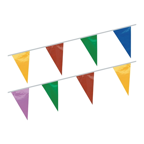 Bild von PAPSTAR Wimpelkette – Bunte Partydekoration