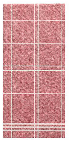 Bild von PAPSTAR Servietten ROYAL Collection Kitchen Craft, rot aus Tissue, 1/6 Falz, 4-lagig, Maße: 480 x 330 mm, - 1 Stück (88984)