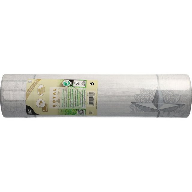 Bild von PAPSTAR Weihnachts-Tischläufer Rising Star, weiß aus Tissue, auf Rolle, Maße: (B)400 mm x (L)24 m, - 1 Stück (88165)