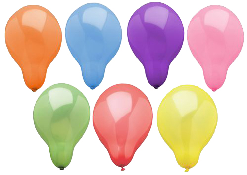 Bild von PAPSTAR Luftballons, Durchmesser: 290 mm, farbig sortiert