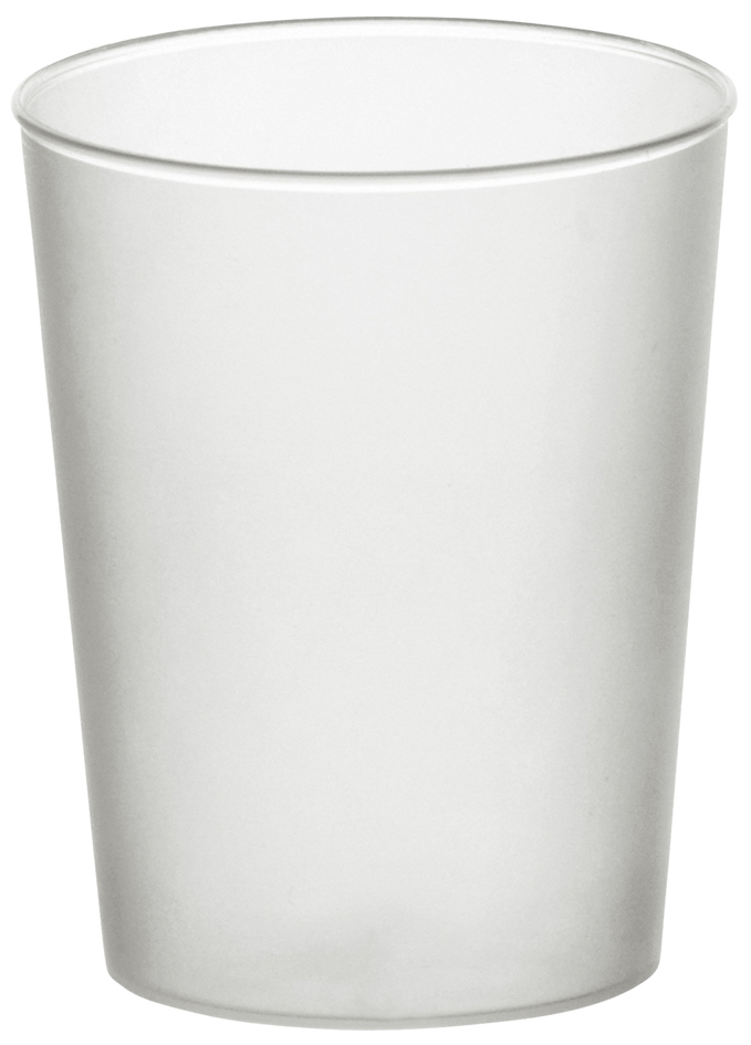Bild von Starpak Becher 40 Gläser für Schnaps, PP 4cl Ø4,2cm · 5,2cm satiniert, unzerbrechlich