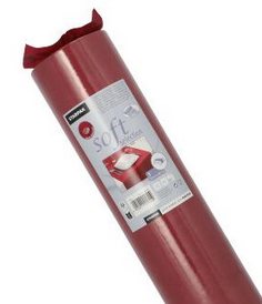 Bild von Papstar, Tischläufer, stoffähnlich, Vlies "soft selection" 24 m x 40 cm bordeaux auf Rolle, #84323