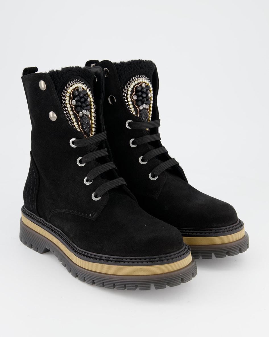Bild von Konstantin Starke Schuhe - 2762 D Veloursleder (Schwarz, Gr. 40)