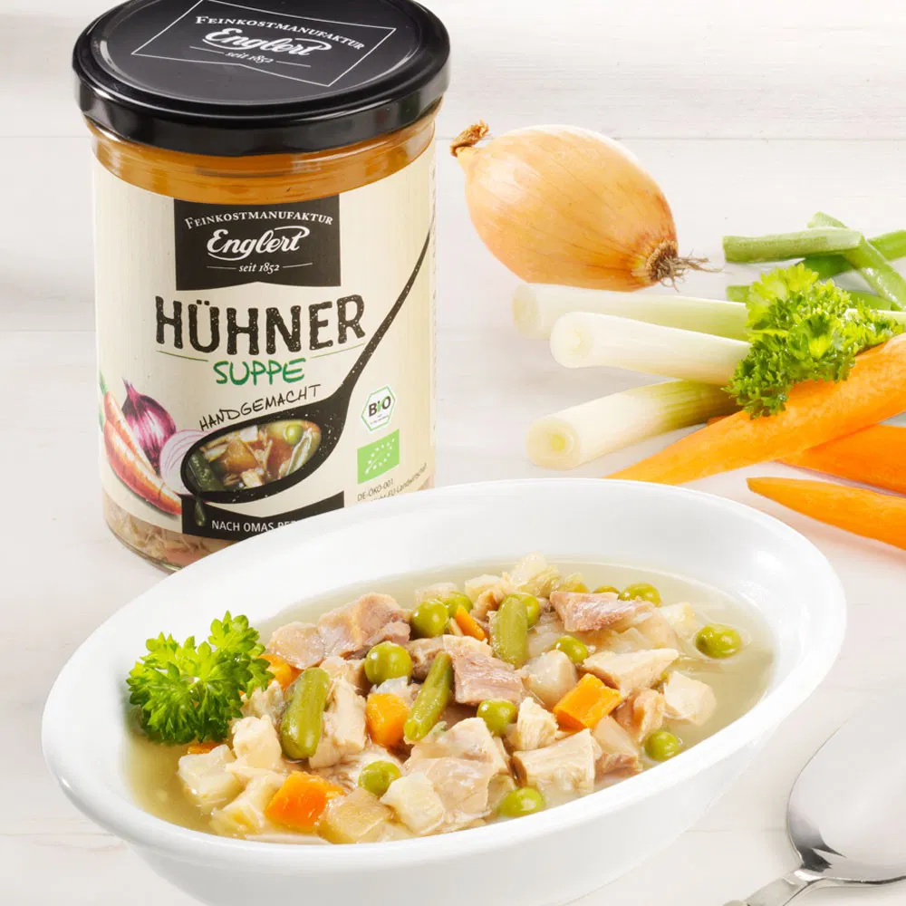 Bild von Hühnersuppe Bio