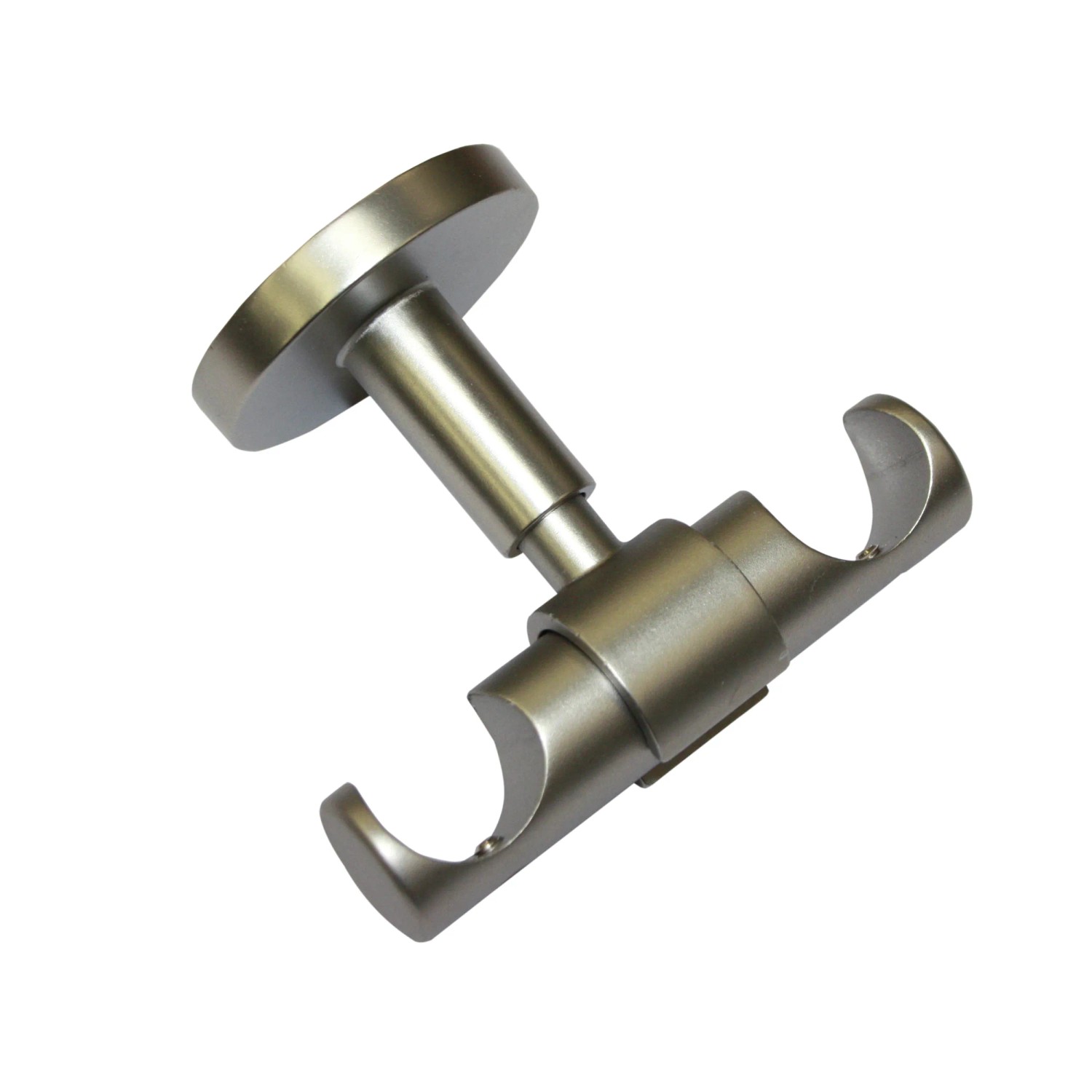 Bild von Gardinia Deckenträger Europa für Ø 19 mm Silber-Satin 6 cm