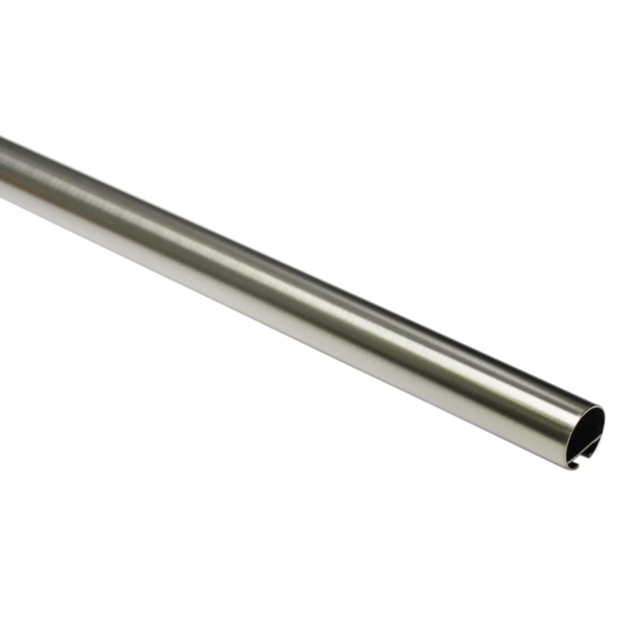 Bild von Gardinia Stange 25 mm 240 cm Edelstahl-Optik