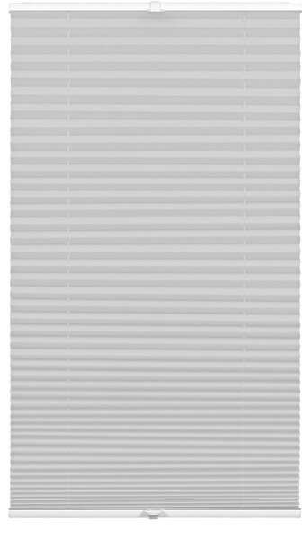 Bild von GARDINIA Plissee Concept Tageslicht, Blickdicht, Faltrollo, Lichtdurchlässig, Verstellbar, Einfach in der Breite kürzbar, Grau, 80 x 210 cm