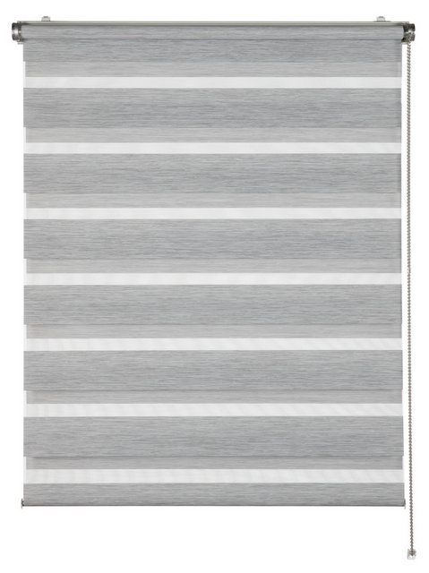 Bild von SCHÖNER WOHNEN-Kollektion Doppelrollo »Tilda«, transparent, Sichtschutz, mit Bohren/ohne Bohren, freihängend, geklemmt, silberne oder weiße Rollo-Technik