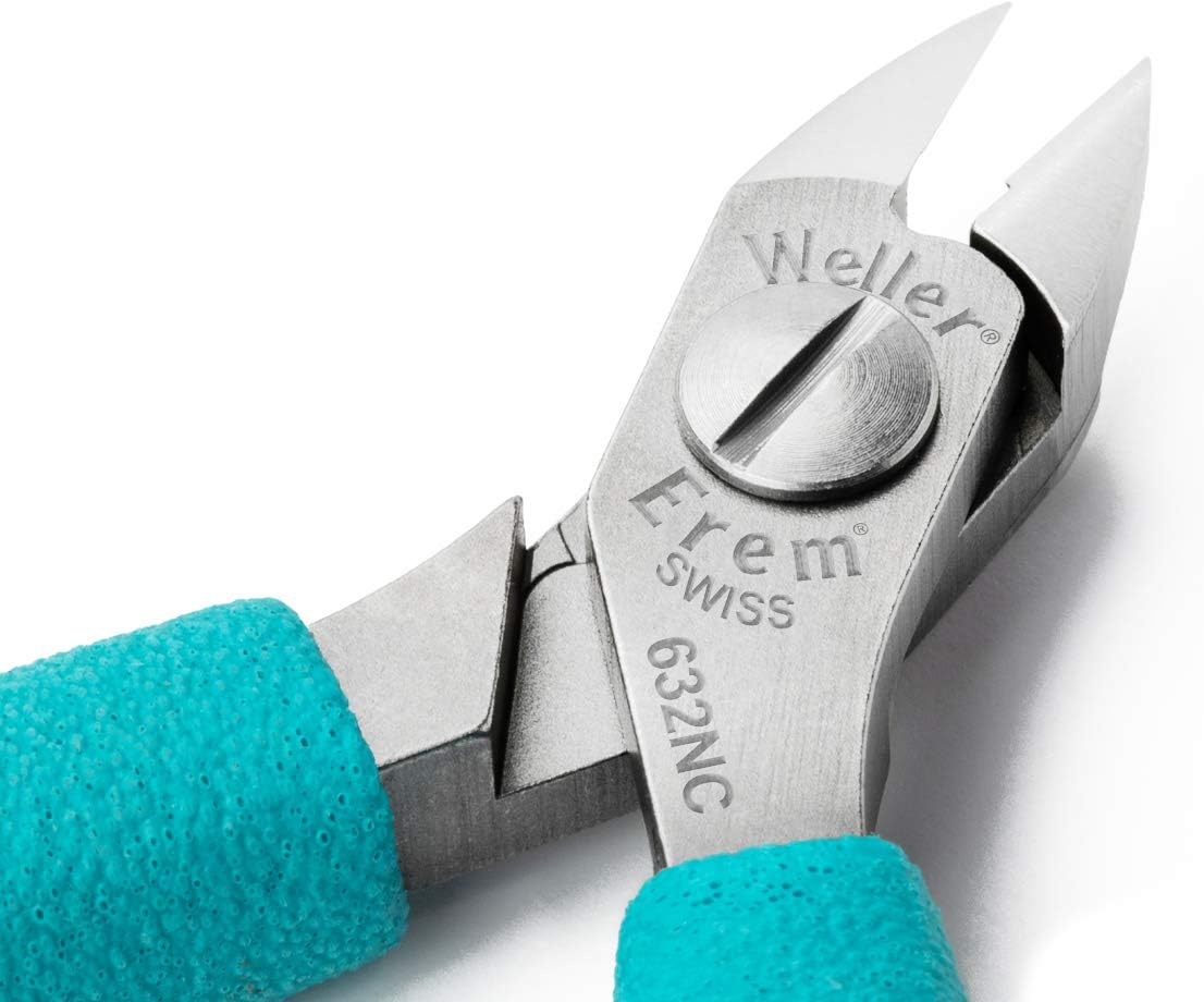 Bild von Weller Erem 632NC Kegelkopf-Seitenschneider für weiche Materialien, Perfekter planer Schnitt (Super Full Flush), 110 mm