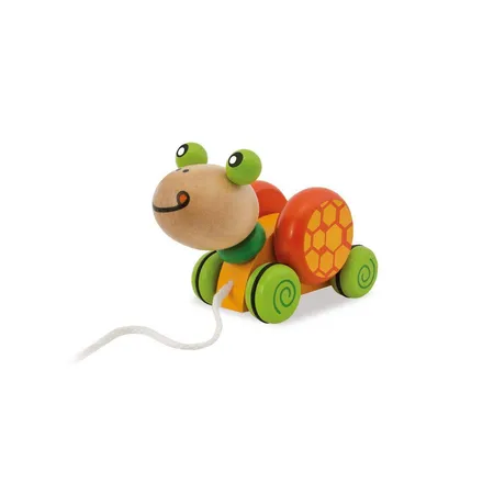 Bild von Eichhorn 100005553 - Nachziehtier Schildkröte, mit Bewegung, 15cm, FSC 100% Zertifiziertes Birkenholz