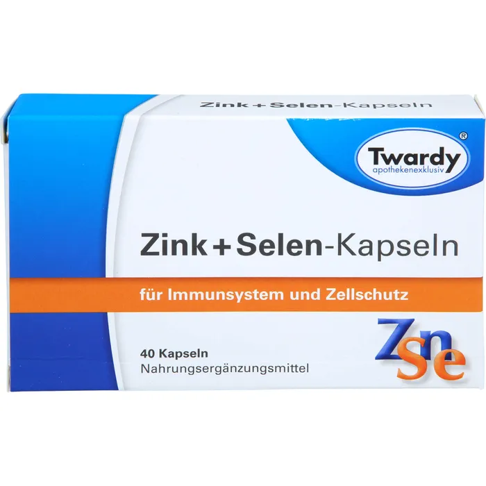 Bild von Twardy Zink + Selen-Kapseln