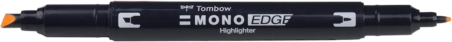 Bild von Tombow WA-TC-6P Textmarker MONO edge mit Keil- und Rundspitze 6er-Set, 180 x 10 x 2 cm
