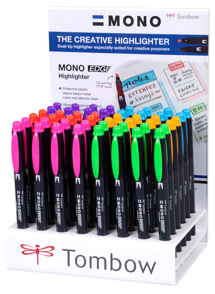 Bild von Tombow, Marker, Mono Edge Textmarker (Assortiert, 48 x)