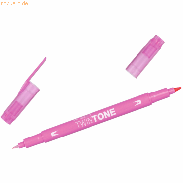 Bild von 6 x Tombow Doppelfasermaler TwinTone Rund- und Finelinerspitze princes