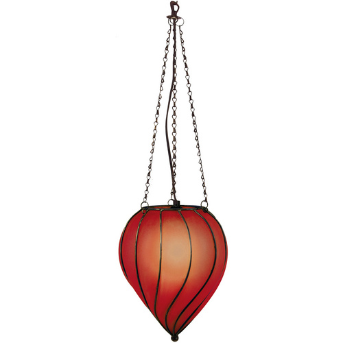 Bild von NÄVE Glaspendel »Orient«, metall/glas, rotbraun