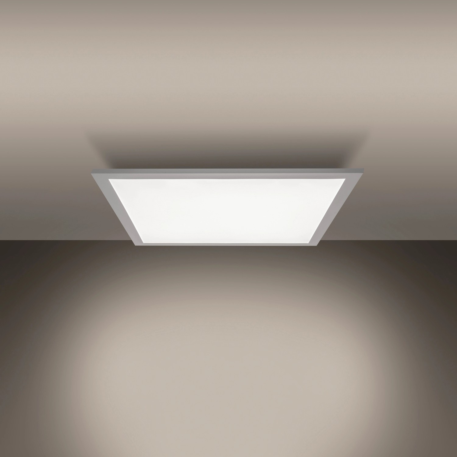 Bild von Näve LED Deckenleuchte NICO 59,5x59,5cm 31W Steuerbare Lichtfarbe weiß dimmbar Nachtlicht 1388023