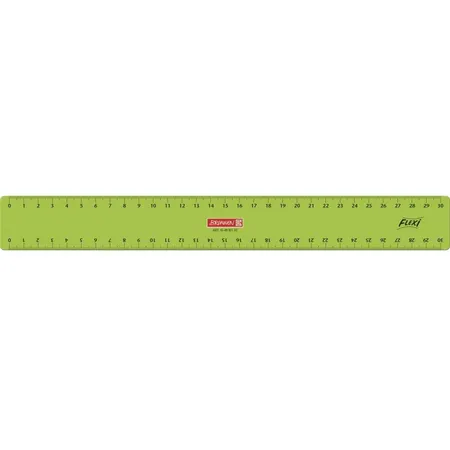 Bild von Baier & Schneider - Lineal für Schule und Büro, Flexi Lineal, 30 cm, in 4 sortiert Farben, 1 Stück