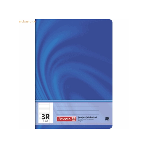 Bild von Brunnen Schulheft Young Vivendi A5 Lineatur 3R - 25 Stück