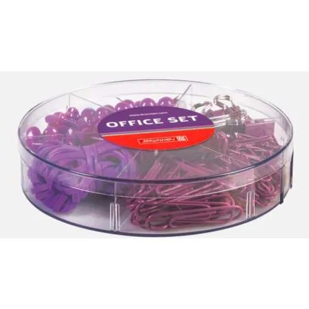 Bild von Brunnen 102064760 Büro-Set Colour Code (220-teiliges Set in praktischer Aufbewahrungsbox) violett /purple