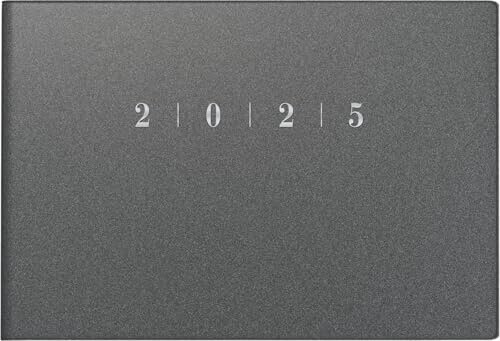 Bild von Rido, Kalender, Taschenkalender Kunststoff quer grau (A6, Harter Einband, Deutsch)