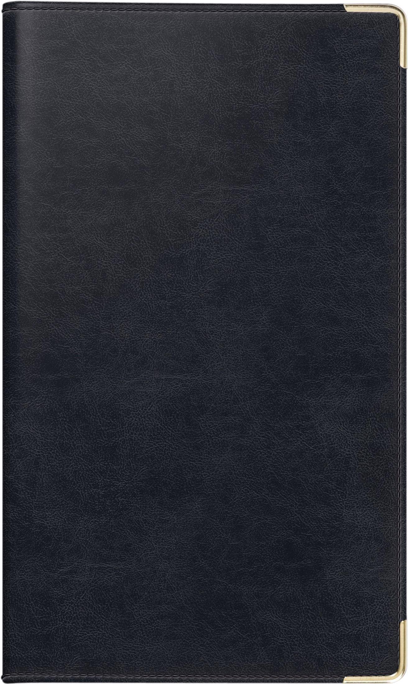 Bild von rido/idé 7017809905 Taschenkalender Modell Taschenplaner int. (2025), 2 Seiten = 1 Woche, A6, 144 Seiten, Kunstleder-Einband Belnova, schwarz