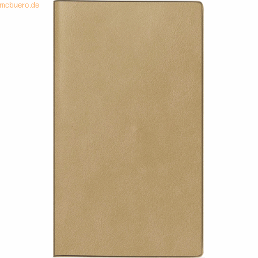 Bild von Rido, Agenda, Faltplaner Miniplaner 8,7x15,3cm 1 Monat/2 Seiten Kunstleder Soft hellbraun 2025 (Deutsch)