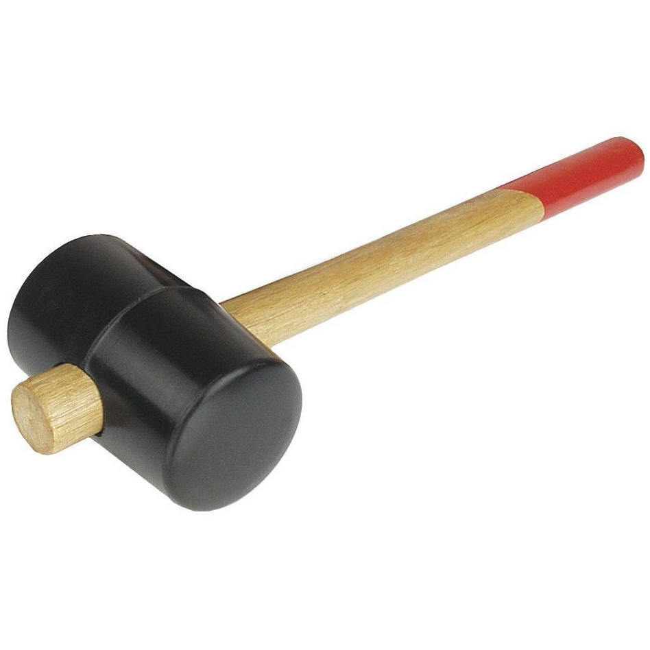 Bild von Brüder Mannesmann Werkzeuge Hammer Brüder Mannesmann M 709-065 Gummihammer 483 g 325 mm 1 St.