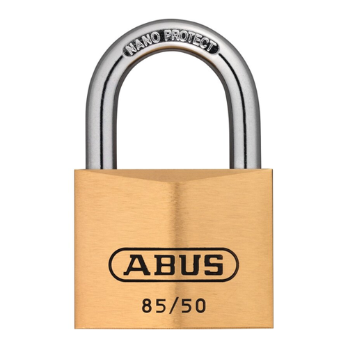 Bild von ABUS AV-Vorhangschloss 85/50 – Zuverlässiger Schutz aus massivem Messing