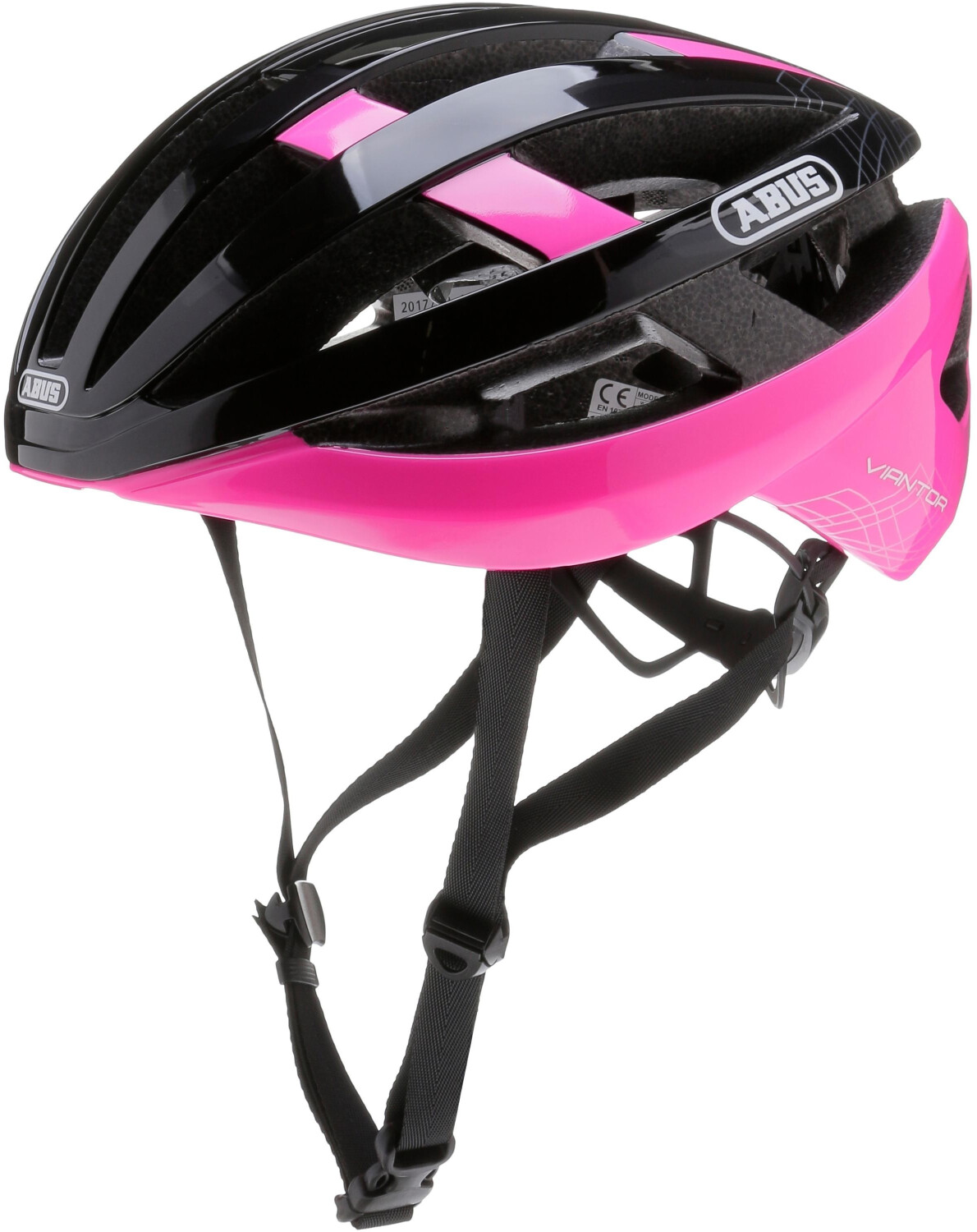 Bild von ABUS Rennradhelm Viantor - Sportlicher Fahrradhelm für Einsteiger - für Damen und Herren - Rot, Größe M