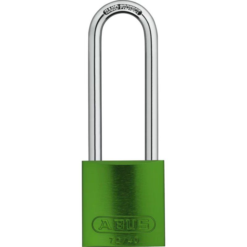Bild von AV-Vorhangschloss, Titalium 72/40HB40, TITALIUM™-Spezialaluminium grün