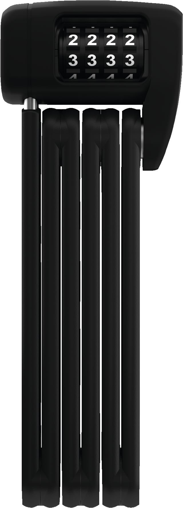Bild von Abus Bordo Lite 6055C Combo Faltschloss | schwarz/grau | 85 cm | Ausruestung