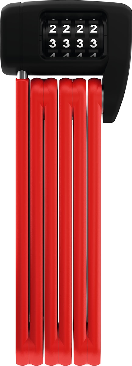 Bild von ABUS Faltschloss »Bordo Lite 6055C«, (Set, 2 tlg., mit Halterung)
